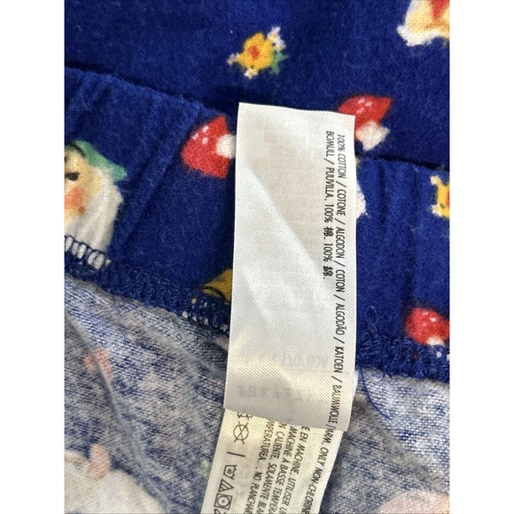Disney‎ Store Seven Dwarfs Women's Large Pajama Pants Cozy Cotton Colorful - Picture 9 of 13